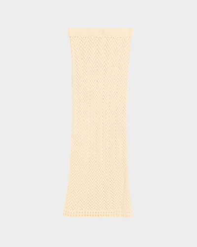 A.L.C. Siesta Open-Knit Maxi Skirt