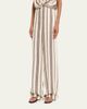 A.L.C. Tyler Stripe Linen Pants - 4