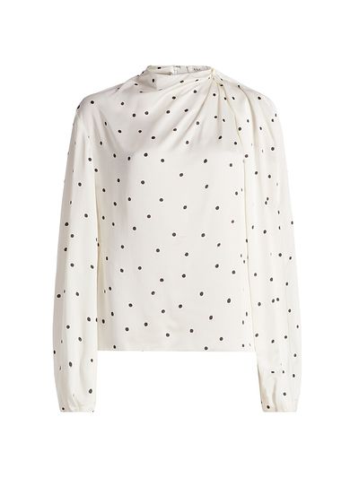 A.L.C. Women's Blaire Polka Dot Blouse