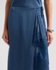 A.L.C. Women's Bree Satin Lace-Trimmed Midi Skirt - 5