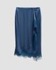 A.L.C. Women's Bree Satin Lace-Trimmed Midi Skirt - 6