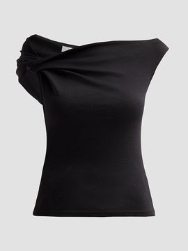 A.L.C. Women's Cece Asymmetric Jersey T-Shirt