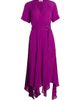 A.L.C. Women's Claire Silk Wrap Dress - 8