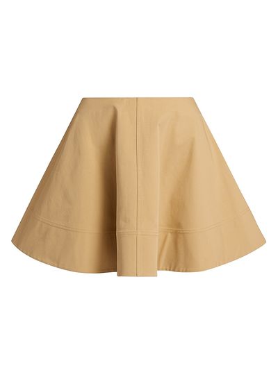 A.L.C. Women's Ella Stretch-Cotton Miniskirt
