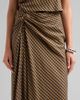 A.L.C. Women's Jean Gingham Midi Skirt - 5