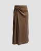 A.L.C. Women's Jean Gingham Midi Skirt - 6