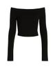 A.L.C. Women's Jo Stretch-Wool Off-The-Shoulder Sweater - 1