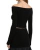 A.L.C. Women's Jo Stretch-Wool Off-The-Shoulder Sweater - 5
