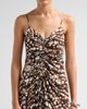 A.L.C. Women's Lindsey Gathered Speckled Midi Dress - 5