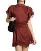 A.L.C. Women's Luna Lace-Trim Satin Top - 3