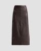 A.L.C. Women's Marta Leather Midi Skirt - 6
