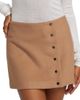 A.L.C. Women's May Wool-Blend Faux-Wrap Miniskirt - 6