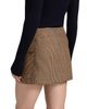 A.L.C. Women's Plaid Wool Wrap Miniskirt - 5