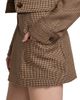 A.L.C. Women's Plaid Wool Wrap Miniskirt - 6