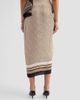 A.L.C. Women's Reign Border Print Draped Midi Skirt - 3