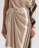 A.L.C. Women's Reign Border Print Draped Midi Skirt - 5