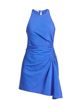 A.L.C. - Hollie cutout pleated satin midi dress