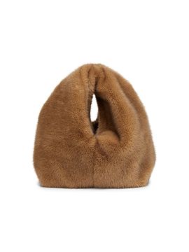 A.L.C. Women's Simone Faux Fur Top Handle Bag