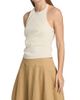 A.L.C. Women's Sylvie Linen-Blend Halterneck Top - 4