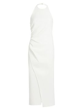 A.L.C. Women's Sylvie Linen-Blend Wrap Midi-Dress