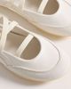 ALDO ALDO Arabesque sneakerina flats in white - 4