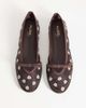 ALDO Aldo Aurabella floral ballet flats in brown mesh - 2