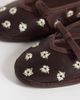 ALDO Aldo Aurabella floral ballet flats in brown mesh - 3