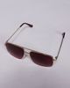 ALDO ALDO baeberiel metal square sunglasses with red gradient lenses - 2
