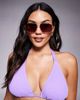 ALDO ALDO baeberiel metal square sunglasses with red gradient lenses - 3