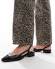 ALDO ALDO Clementinne slingback flats with toe cap in black - 4