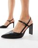 ALDO ALDO Darabriver slingback pumps in black leather - 4