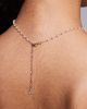 ALDO ALDO drisara clover and faux-pearl necklace-White - 2