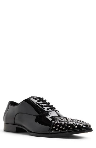 ALDO ALDO Ed Studded Cap Toe Leather Oxford
