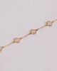 ALDO ALDO elbelia clover bracelet in ice-White - 3
