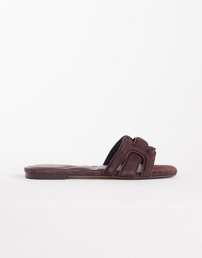 ALDO ALDO Elenaria flat sandals in dark brown