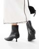ALDO ALDO Emmalie kitten heel ankle boots in black leather - 4