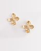 ALDO ALDO florapearl flower earring in gold - 1