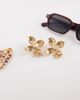 ALDO ALDO florapearl flower earring in gold - 2