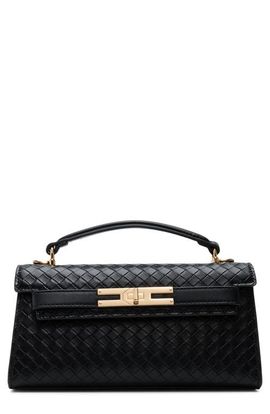 ALDO ALDO Ieriss Woven Faux Leather Top Handle Bag