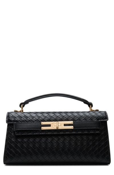 ALDO ALDO Ieriss Woven Faux Leather Top Handle Bag