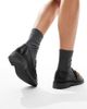 ALDO ALDO Kalya loafers with gold buckle detailing in black - 3