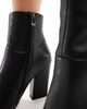 ALDO ALDO Karinaa heeled high ankle boots in black leather - 3