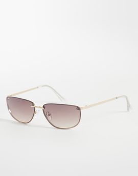 ALDO ALDO Kathie rimless slim sunglasses in gold