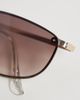 ALDO ALDO Kathie rimless slim sunglasses in gold - 2