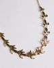 ALDO ALDO leafuria statement flower necklace in gold - 2