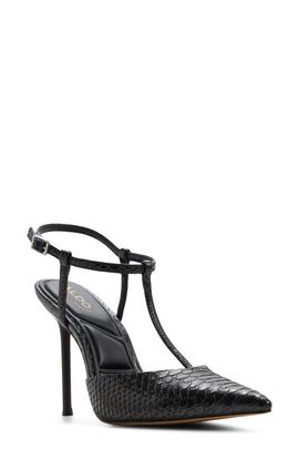 ALDO ALDO Leonniah Croc Embossed Leather Pump