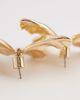 ALDO ALDO Luanne butterfly hammered earrings in gold - 4
