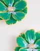 ALDO ALDO mariglo flower earrings in green - 4