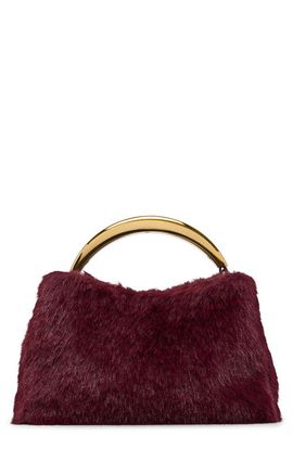 ALDO ALDO Minckaax Faux Fur Top Handle Bag