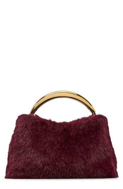 ALDO ALDO Minckaax Faux Fur Top Handle Bag